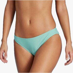 Xhilaration Striped Seersucker Hipster Bikini Bottom Mint L